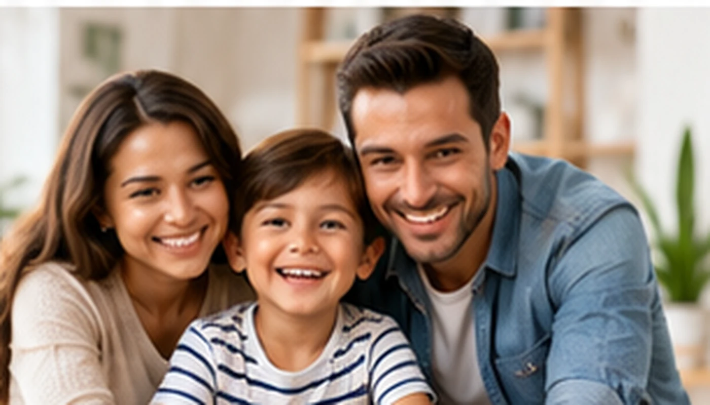 Editorial family image representing the broader purpose behind Vibrant Family