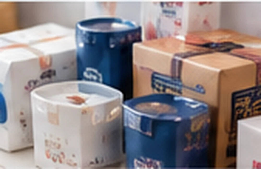 Varied product samples and packaging